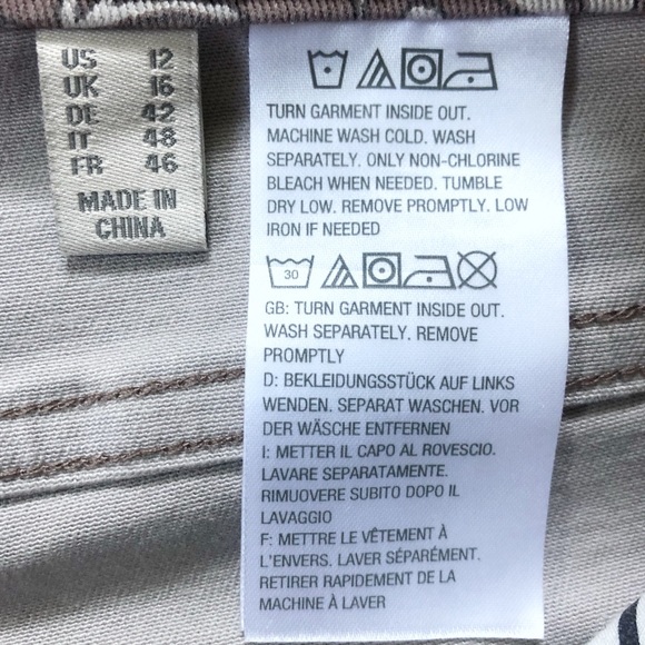 LOGO BY LORI GOLDSTEIN Floral Straight Leg… - Picture 9 of 9